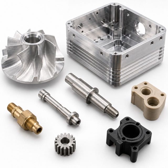 Custom CNC Machining Parts for Metal and Plastic Prototypes
