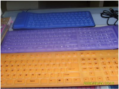 Rubber keypad